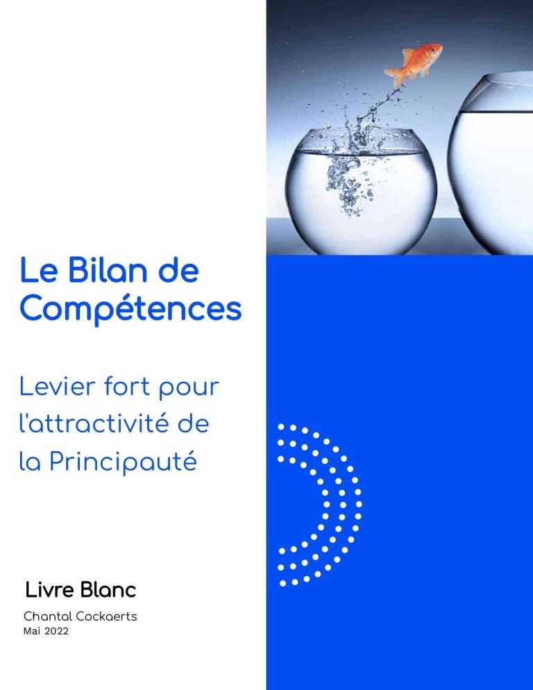 Bilan de Compétences - Le Livre Blanc par Chantal Cockarts - Motivup Monaco